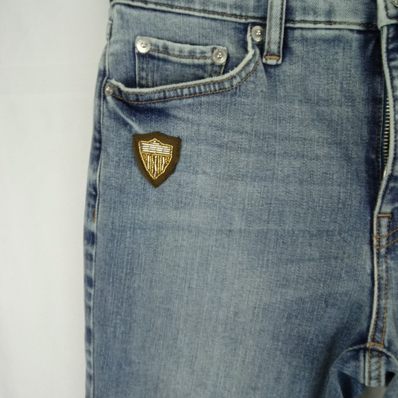 RALPH Lauren 5 Pocket Cropped Skinny Jeans - Picture 2 of 7